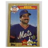 1987 TOPPS KEITH HERNANDEZ CARD