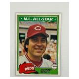 1981 TOPPS HOF JOHNNY BENCH CARD