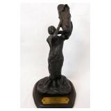 C M Russell Bronzed Sculpture Offering to Sun Gods