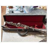 Vintage clarinet silver plate case Dorn-Kirschner