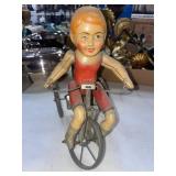 Marx Tin wind up Kidd cyclist