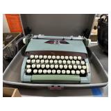 Vintage sears typewriter in case