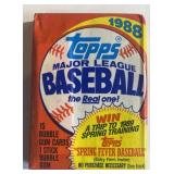 1988 TOPPS MAJOR LEAGUE BASEBALL CARDS PACK QTY 15