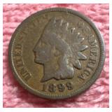 1899 Indian head wheat penny / We Combine Shipping