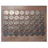 40 US State Quarters