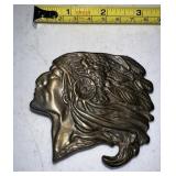 Indian Chief Head belt buckle