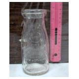 MILK BOTTLE J.N THATCHER CO. MARTINSBURG W. VA