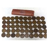 50 - 1951 Lincoln wheat pennies