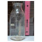 1 PINT MILK BOTTLE BURKE DAIRY / SHIPPING