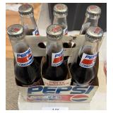 6 BOTTLES IN PEPSI CARTON / SHOWS WEAR / SHIPS