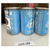 6 - 1982 Carolina NCAA champion drink cans