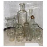 1 LOT OF VINTAGE RARE, ANTIQUE MEDICINE BOTTLES