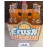 6 PACK OF ORANGE CRUSH BOTTLES IN CARTON /SHIP