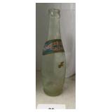 SELF STIRRING BILLY BAXTER CLUB SODA BOTTLE 8.5" T