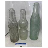 3 VTG MISC DRINK BOTTLES ALL FROM NC