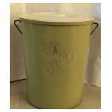 12" NURSERY VINTAGE TRASH CAN / SHIPS