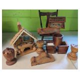 VINTAGE GORGEOUS WOODEN LOT / SHIPS