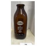 COBBLE 1 QT BROWN MILK BOTTLE