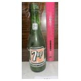 7 OUNCE 7 UP SODA BOTTLE / ASHEVILLE, NC / SHIPS