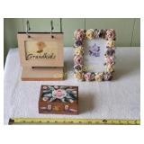 estate lot photo frame keepsake box etc