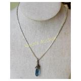 teardrop necklace sterling beautiful!