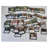 mtg magic the gathering trading cards appx 100