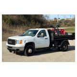 UM# 2255 2011 GMC Sierra 3500HD 4x4 Dump Truck- 29K Miles