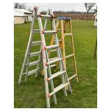 Lot #47 Little Giant Ladder System & Werner Ladder