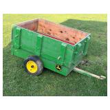 Lot #4 Small John Deere Utility Trailer