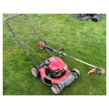 Lot #44 Troy-Bilt Lawn Mower & Red Max Weed Whip