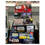 Star Wars Models- AMT Anakin pod racer, Return of the Jedi speed bike, snow speeder, etc. 