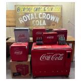 Collection of Vintage Coca Cola Coolers