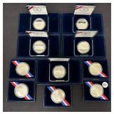 Lot #84 (10) The White House 200th Anniversary Silver Coins