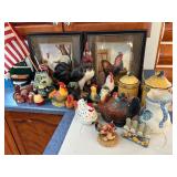 Lot #57 Rooster / Chicken Decor Lot