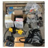 Lot #64 Dewalt Cut Out Tool & Porter Cable Router