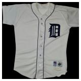 Circa 1995 Sparky Anderson Game Worn Detroit Tigers Baseball Jersey