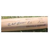 Detroit Tigers, Chet Lemon Game Baseball Bat- Autographed