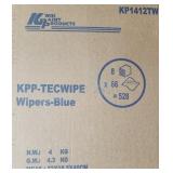 5,280 ct. (10 Cases) Blue TEC Wipes 12" x 131/2"