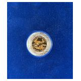 Lot# 64 Back Side of Gold Coin