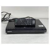 SONY DVP-SR210P DVD WITH REMOTE, BACK LOOSE ON