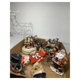 LOT OF VARIOUS CHRISTMAS DECORATIONS