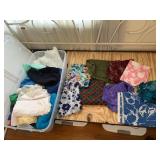 LARGE PIECES OF FABRIC, UNDER BED STORAGE