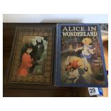 ALICE IN WONDERLAND & BLACK BEAUTY BOOK 1923 &