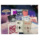 SHEET MUSIC AND MUSIC LESSON BOOKS