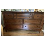 8 DRAWER WOOD DRESSER