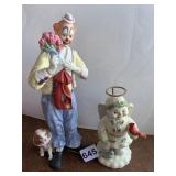 LENOX CLOWN & SNOWY ANGEL