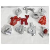 ASSORTED COOKIE CUTTERS