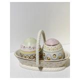 EASTER SALT & PEPPER SET NIB $ 67.00