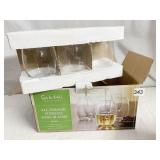 SUR LA TABLE SET OF WINE GLASSES IN BOX