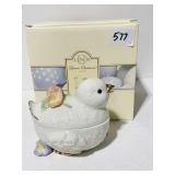 CHICK CANDY DISH NIB $29.00